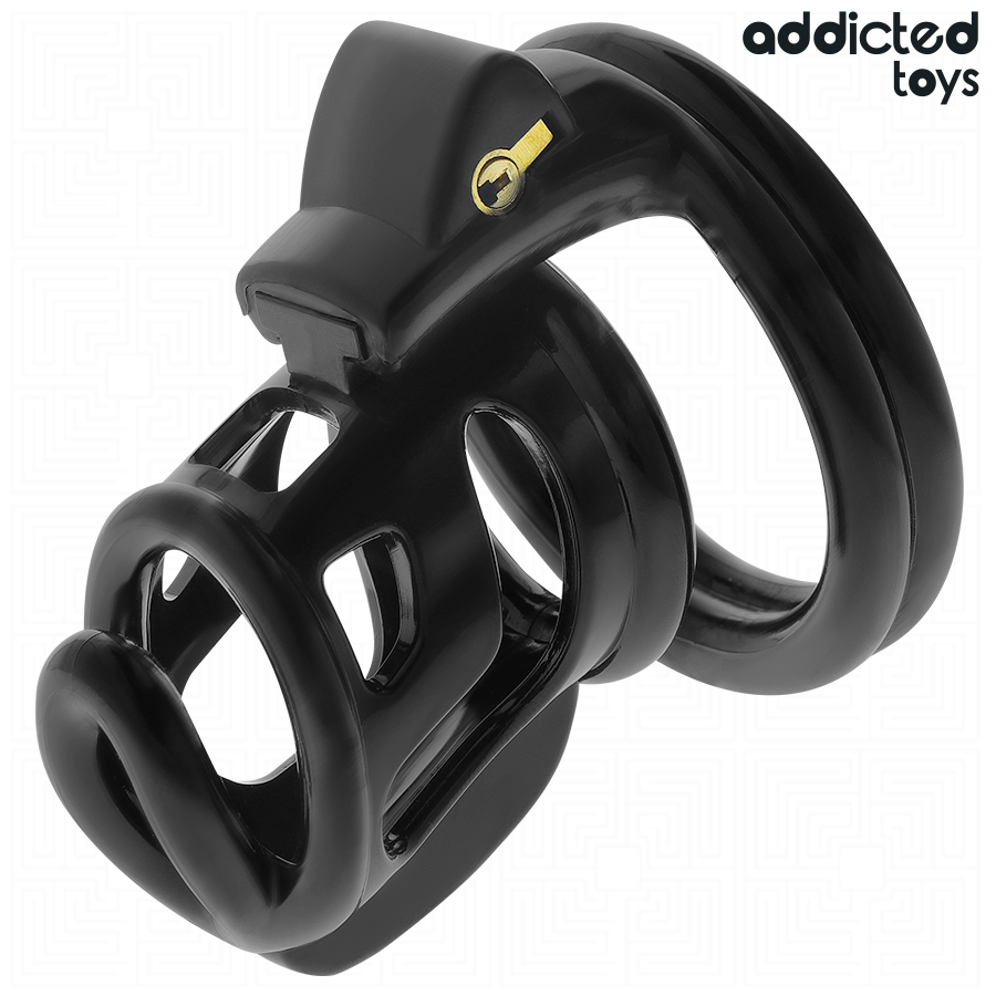 ADDICTED TOYS LOCKED Gilden Cage Peniskfig mit Schloss love-union.de ADDICTED TOYS LOCKED Gilden Cage Peniskfig mit Schloss love-union.de
