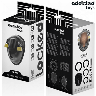 ADDICTED TOYS LOCKED – Jaula para pene sin llave