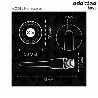 ADDICTED TOYS – Anal Cleaner mit Universaladapter (Modell 1) - Love-Union.de