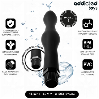 ADDICTED TOYS – Anal Cleaner mit Universaladapter (Modell 3) - Love-Union.de