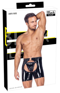 Black Level – Lack-Chaps und -String im Set