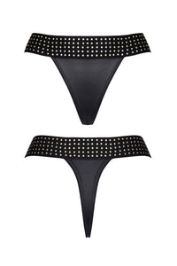 Amber - Black Thongs - Love-union.de