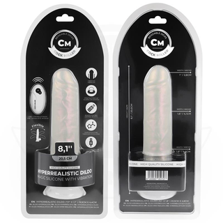 COCK MILLER – Realistischer Dildo mit Saugnapf, Licht & Vibration - Love-Union.de