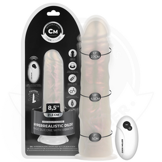 COCK MILLER – Realistischer Dildo mit Saugnapf, Licht & Vibration - Love-Union.de