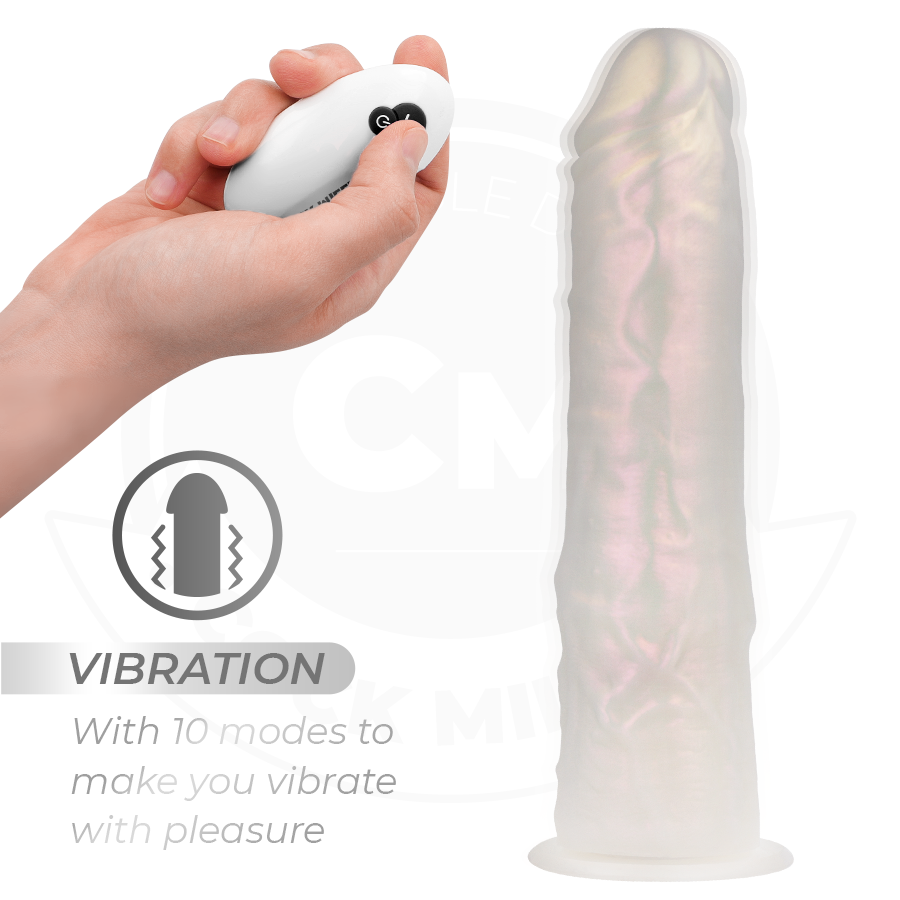 COCK MILLER – Realistischer Dildo mit Saugnapf, Licht & Vibration - Love-Union.de
