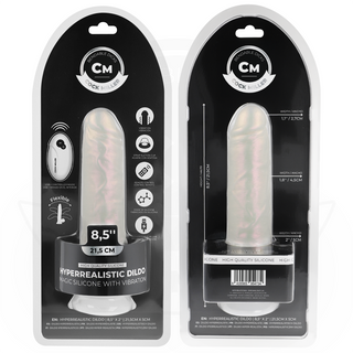 COCK MILLER – Realistischer Dildo mit Saugnapf, Licht & Vibration - Love-Union.de