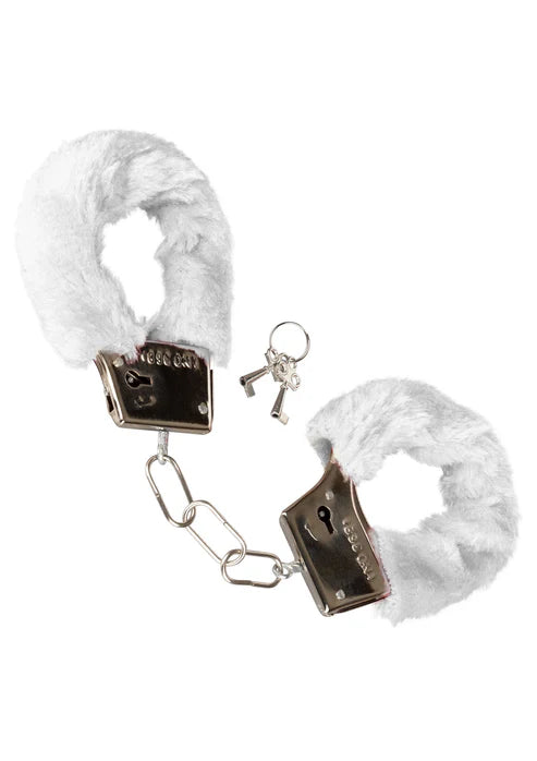CalExotics - Playful Furry Cuffs – Verstellbare Handschellen mit Fell - Love-Union.de