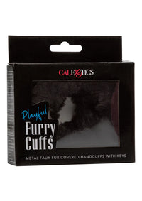 CalExotics - Playful Furry Cuffs – Verstellbare Handschellen mit Fell - Love-Union.de