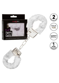 CalExotics - Playful Furry Cuffs – Verstellbare Handschellen mit Fell - Love-Union.de