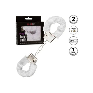 CalExotics - Playful Furry Cuffs – Verstellbare Handschellen mit Fell - Love-Union.de