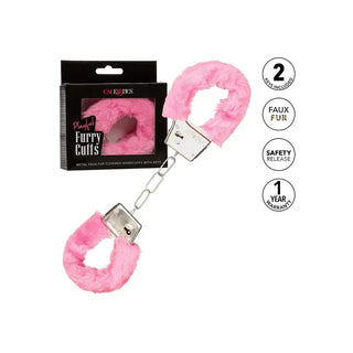 CalExotics - Playful Furry Cuffs – Verstellbare Handschellen mit Fell - Love-Union.de