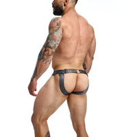 Dngeon – Chainlink Jockstrap PU-Leder