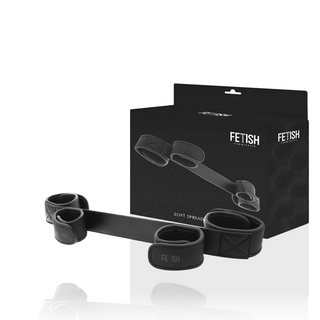 FETISH SUBMISSIVE – Bondage spreader bar with neoprene lining