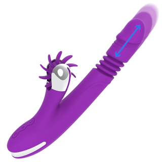 FUN FUNCTION – BUNNY FUNNY UP & DOWN 2.0 Klitorisstimulator & Rabbit Vibrator, 24 cm- Love-union.de