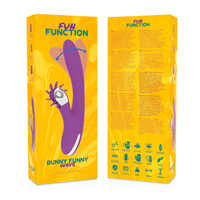FUN FUNCTION – BUNNY FUNNY WAVE 2.0 Klitorisstimulator & G-Punkt Vibrator, 24 cm - Love-Union.de