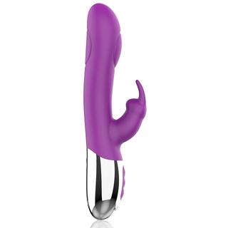 FUN FUNCTION – KOMBI DOPPELTASTE Rabbit Vibrator mit 2 Motoren, 21 cm - Love-union.de