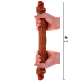 Get Real - Doble consolador de prepucio 46 cm