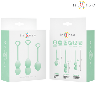 Intense - Set de pelotas para malabares Charlie Kegel verde