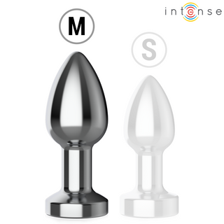 INTENSE | Vibrierender Metall-Analplug mit LED und Fernbedienung - Love-Union.de