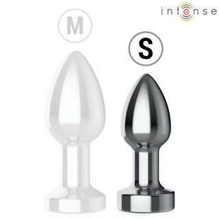 INTENSE | Vibrierender Metall-Analplug mit LED und Fernbedienung - Love-Union.de