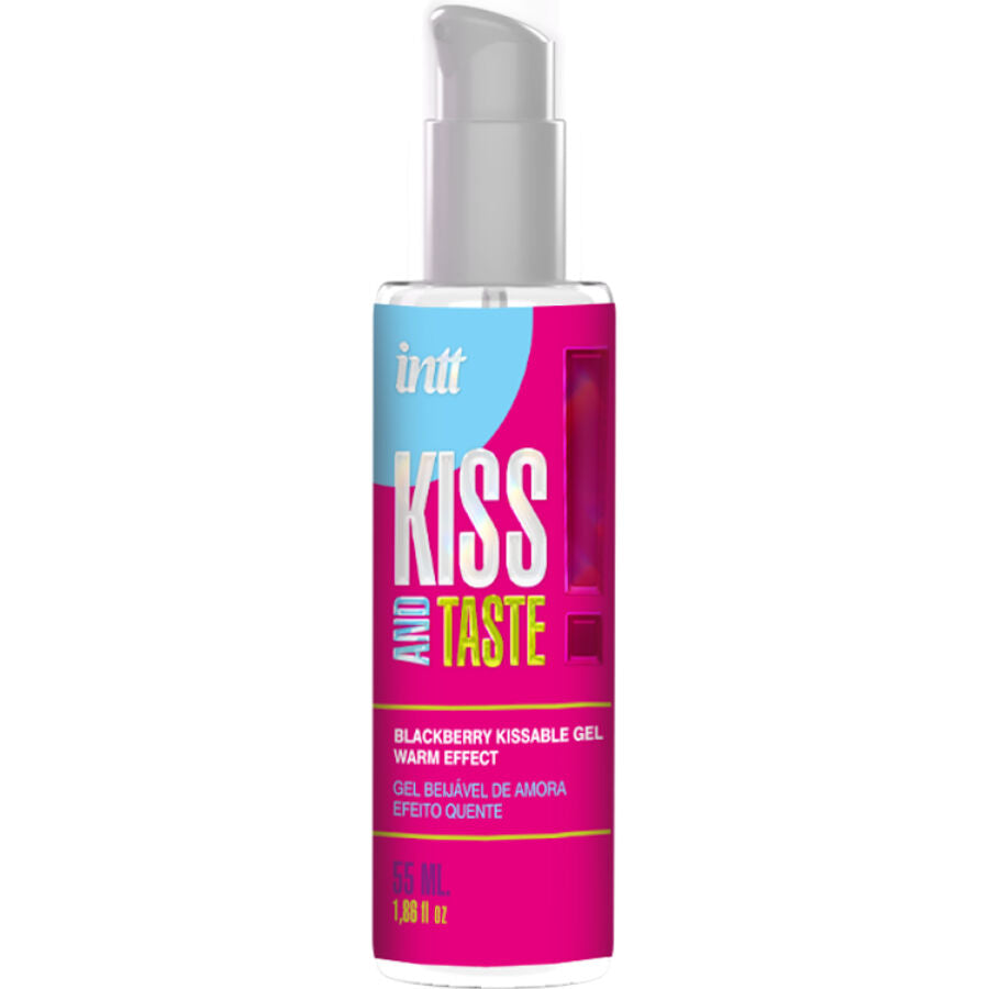 INTT – KISS AND TASTE Kissable Intimate Gel Brombeere - Love-Union.de