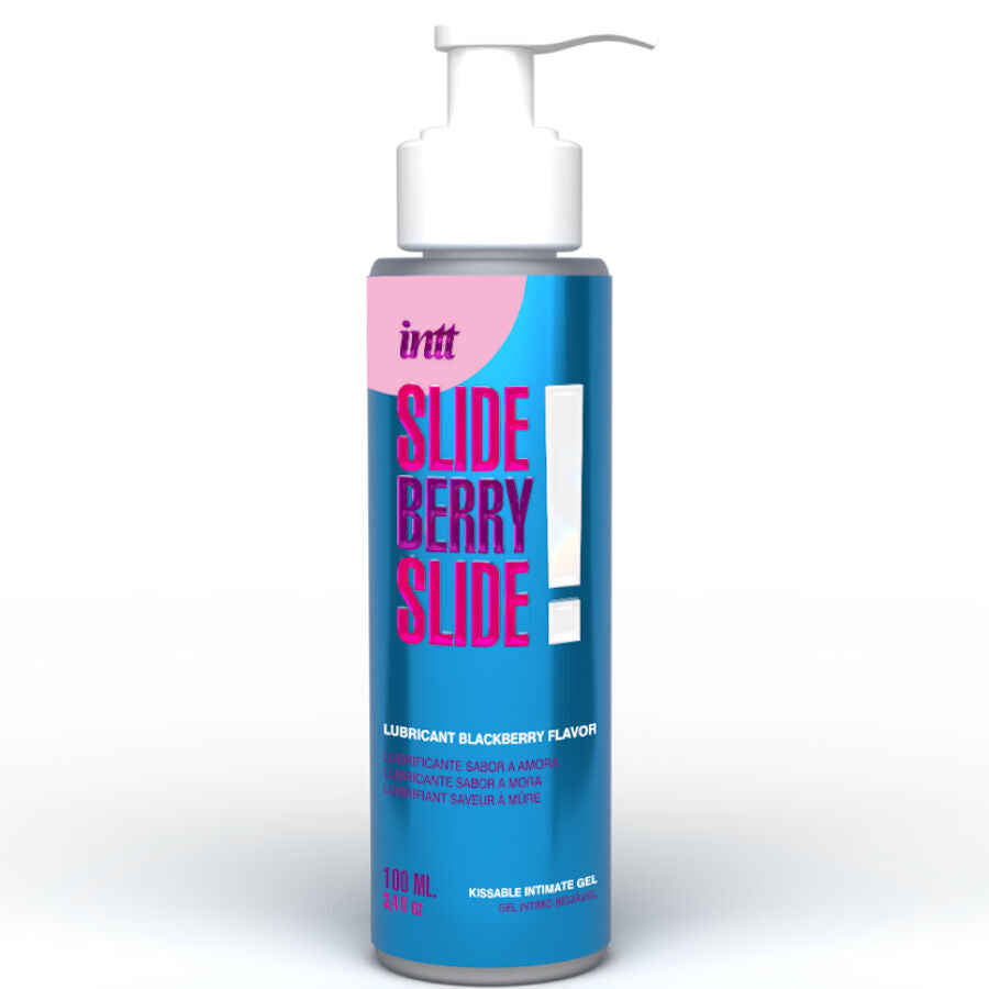 INTT – SLIDE Brombeere Kissable Intimgel wasserbasiert - Love-Union.de