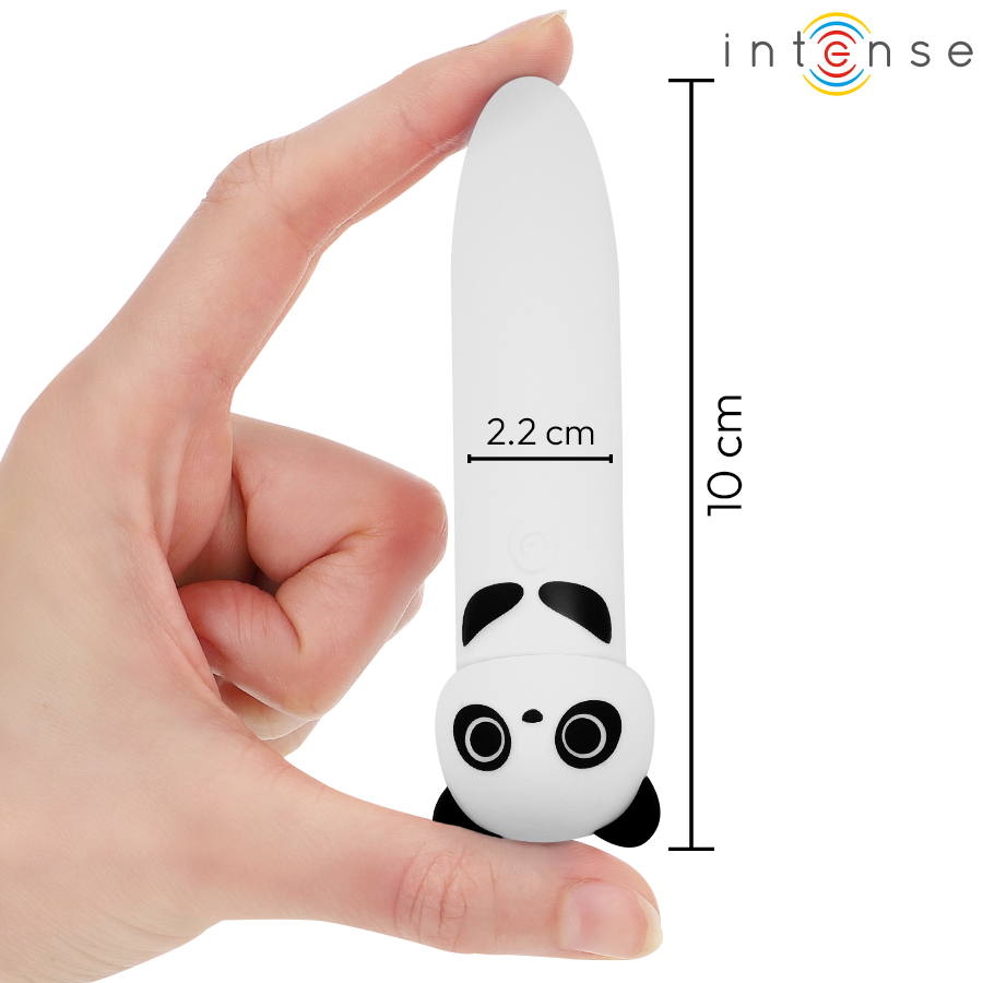INTENSE POH Bullet vibrator Panda with 8 modes & USB charging love-union.de INTENSE POH Bullet vibrator Panda with 8 modes & USB charging love-union.de