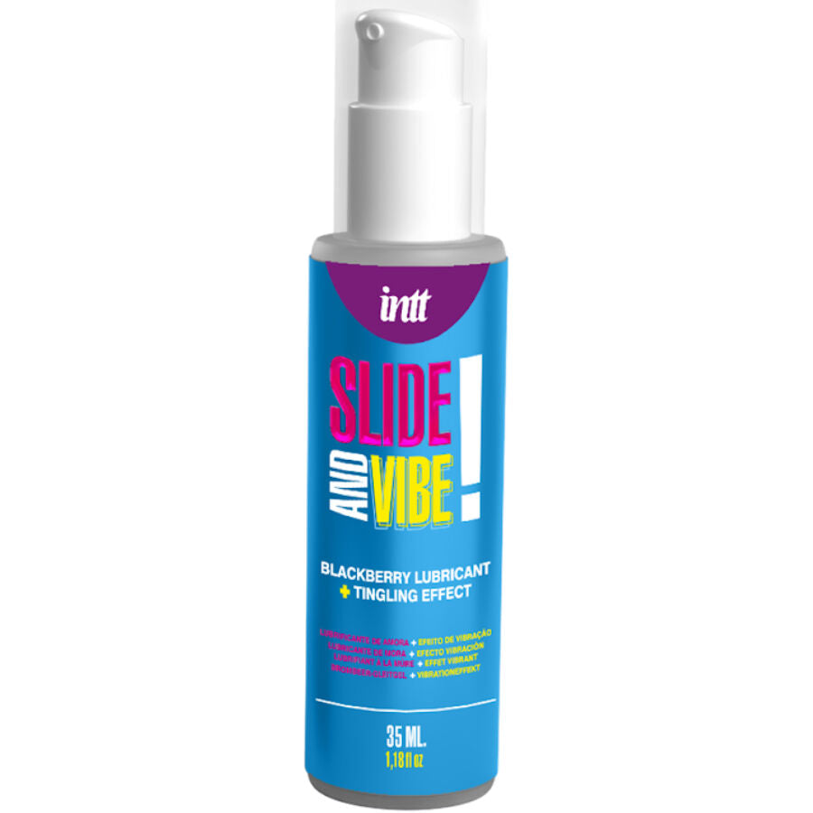 INTT - Vibrierendes Gleitgel Blackberry – Wasserbasiert - Love-Union.de