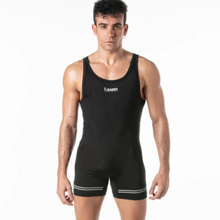 Leader Sports Singlet Schwarz - Love-Union.de