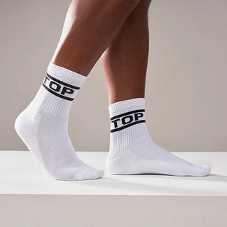 Mister B | Crew Socks Top – Kinky Sportsocken im 2er-Pack - Love-Union.de