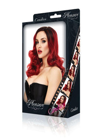 Pleasure Wigs – Perücke "Candice" Rot-Schwarz - Love-Union.de