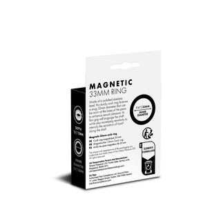 Prowler RED – Magnetischer Cock Ring, Edelstahl, 33 mm - Love-Union.de