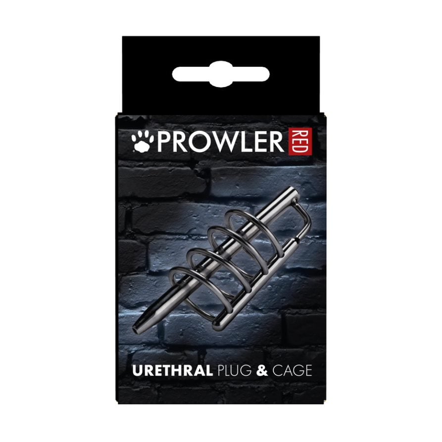 Prowler RED – Urethral Plug and Cage Set - Love-Union.de