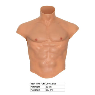 Alter Ego by Hidden Desire – Male Torso Shirt mit Sixpack