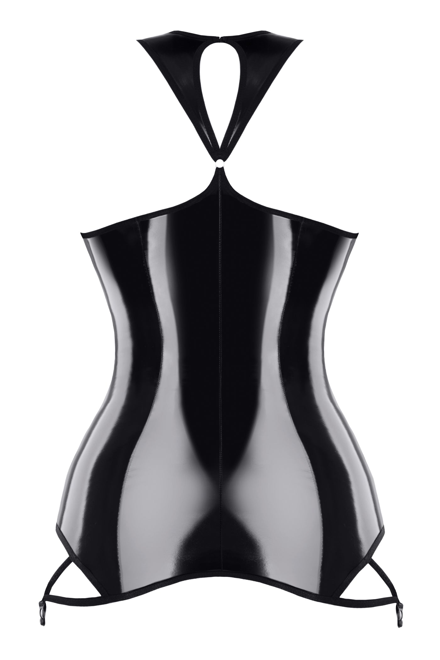 Xanna - Black, PVC Dress - Love-union.de
