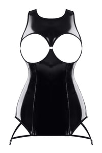 Xanna - Black, PVC Dress - Love-union.de