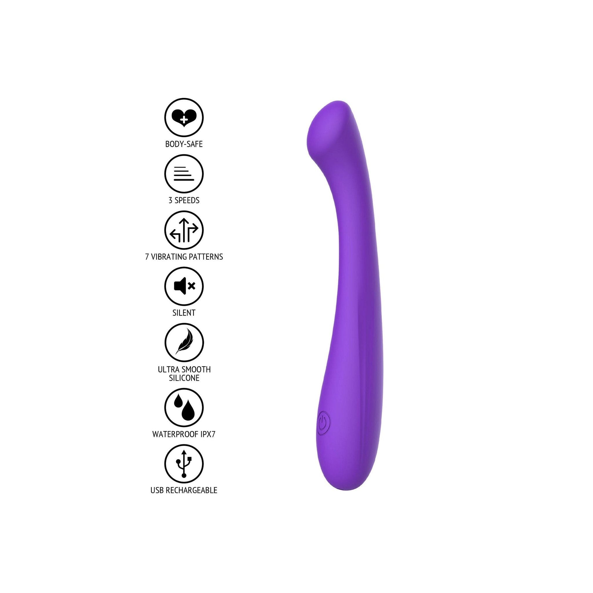 TOYJOY | The Luna Luxurious G-Spot Vibrator made of Liquid Silicone love-union.de TOYJOY | The Luna Luxurious G-Spot Vibrator made of Liquid Silicone love-union.de