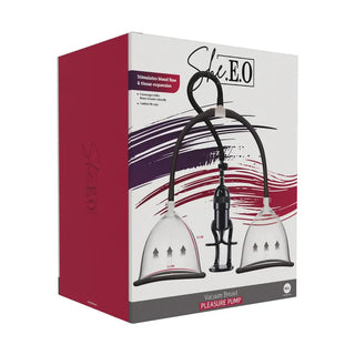 She.E.O – Vacuum Breast Pleasure Pump (S/M & M/L)