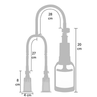 She.E.O – Vacuum Nipple Pleasure Pump (S/M & M/L)