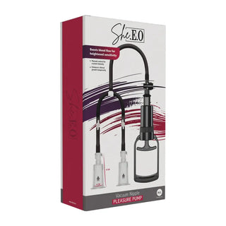 She.E.O – Vacuum Nipple Pleasure Pump (S/M & M/L)
