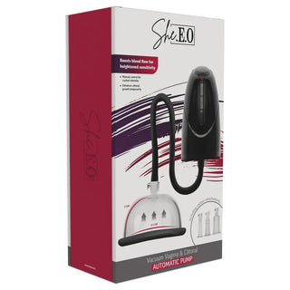 She.E.O – Vacuum Vagina & Clitoral Automatic Pump