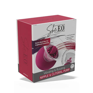 She.E.O | She – Vibrating & Rotating Nipple & Clitoral Pump