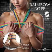 Master Series - BDSM Rainbow Rope - LoveUnion.de