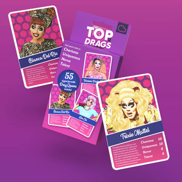 Top Drags card game