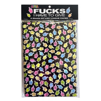 FUCKS I HAVE TO GIVE TISSUE PAPER