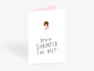 Grußkarte / Shrimply The Best - Love-Union.de