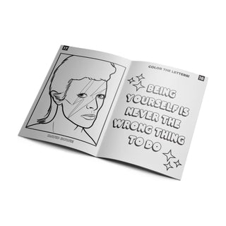 Queer LGBTQ+ Aktivitäten Malbuch by Studio Soph