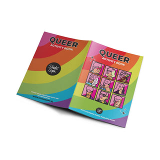 Queer LGBTQ+ Aktivitäten Malbuch by Studio Soph
