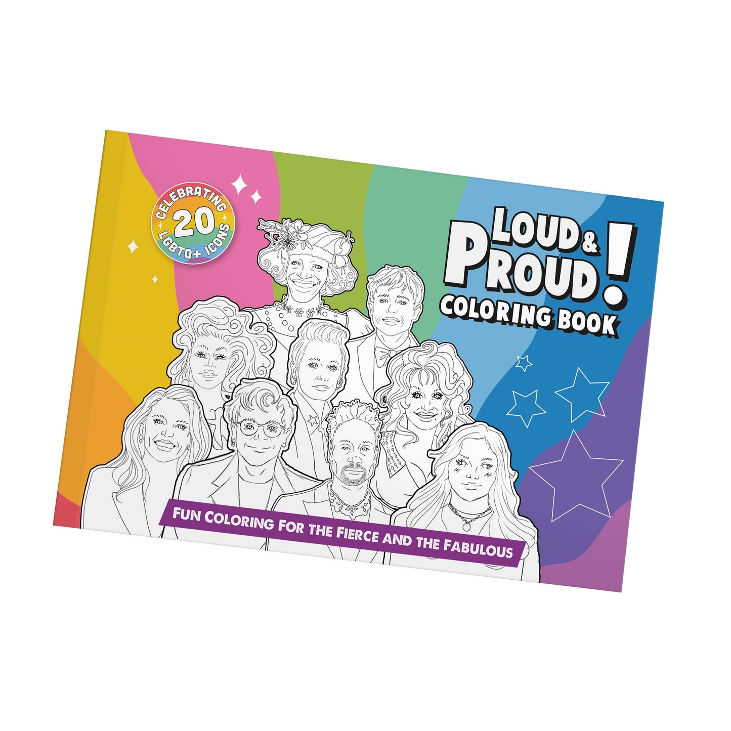 Livre de coloriage Loud &amp; Proud
