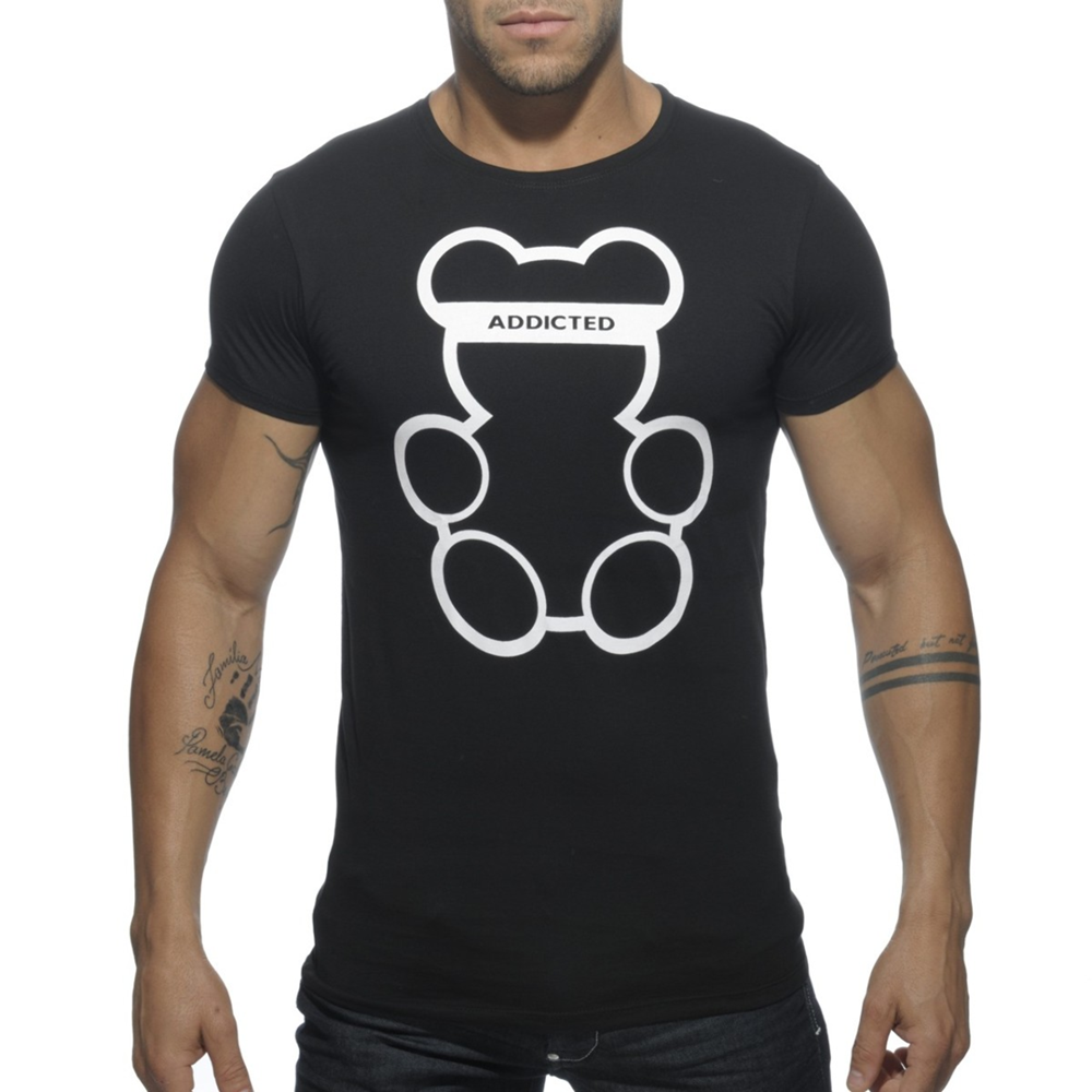 Bear Round Neck T-shirt - love-union.de